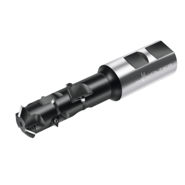 Walter Indexable insert thread milling cutter, Adjustable coolant supply: Rad T2711.26-W26-3-09-2-32.7